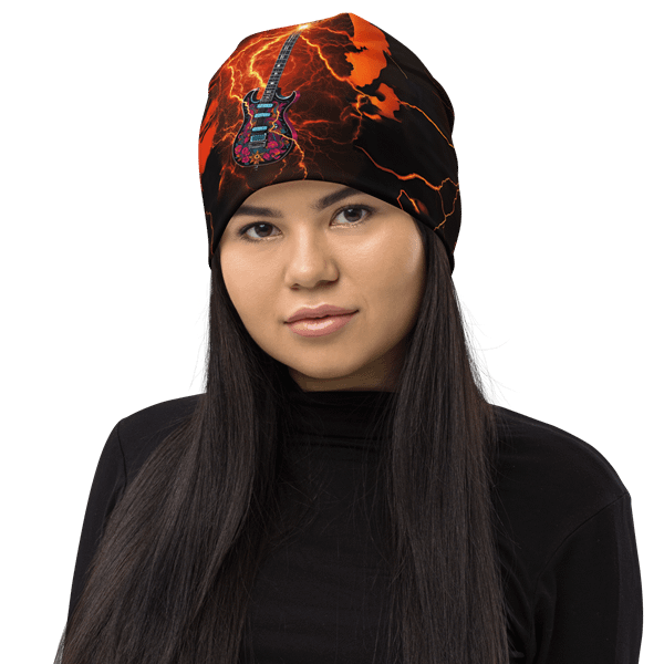Electric Guitar Beanie