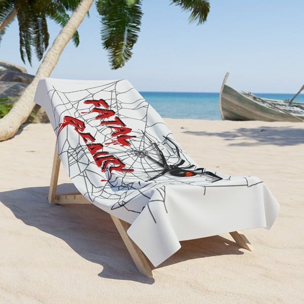 Fatal Beauty Beach Towel