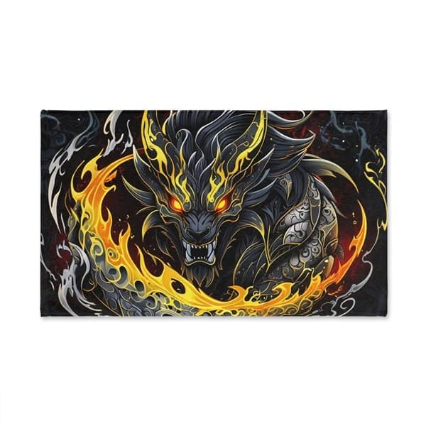 Fierce Panther Hand Towel