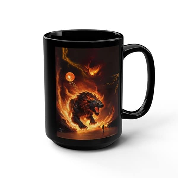 Fiery Dragon II Coffee Mug