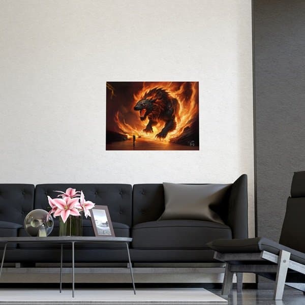 Fiery Dragon II Poster - Image 2