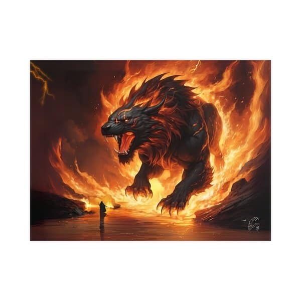 Fiery Dragon II Poster