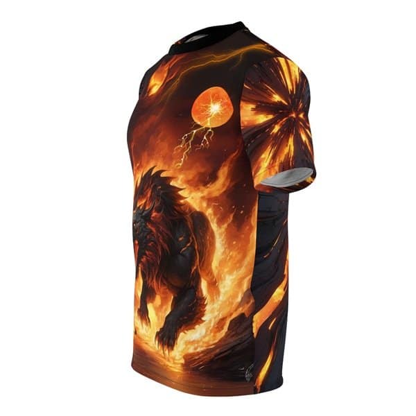 Fiery Dragon II T-shirt - Image 4