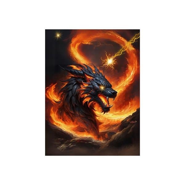Fiery Dragon Poster Front
