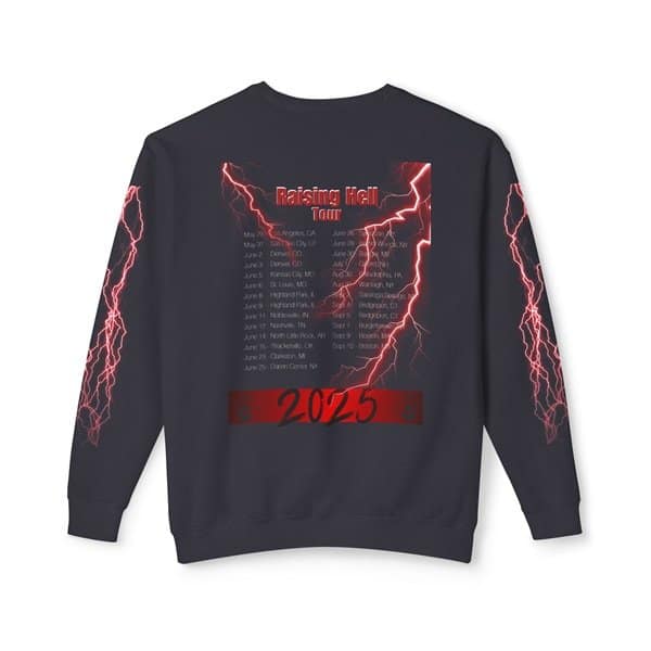 Heavy Metal Dragon Sweatshirt Back