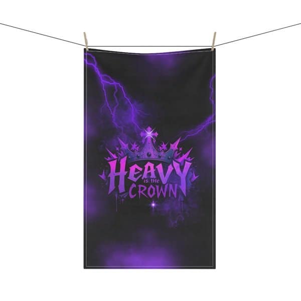 Heavy is the Crown Hand Towel