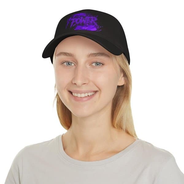 Power Graphic Low Profile Baseball Cap - Image 5