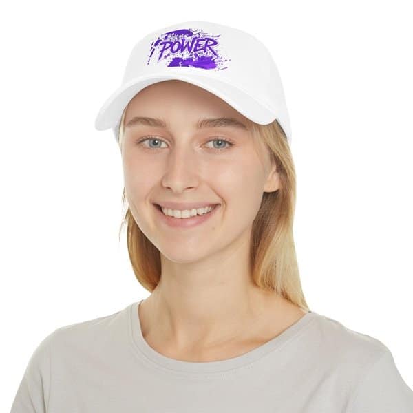 Power Graphic Low Profile Baseball Cap - Image 3