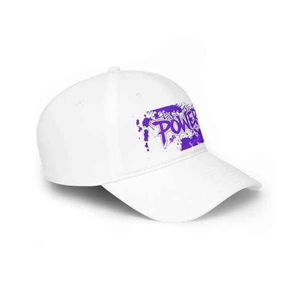 Power Graphic Low Profile Baseball Cap - Image 7
