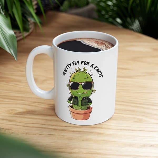 Pretty Fly for a Cacti Coffee Mug