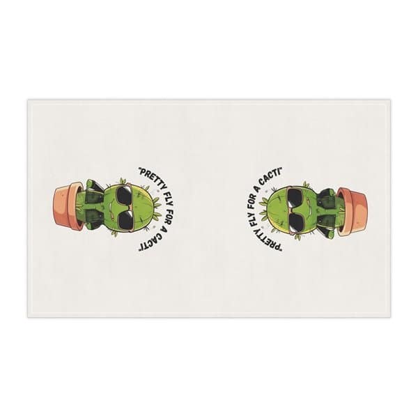Fly Cacti Hand Towel - Image 5
