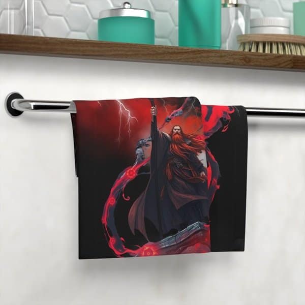Dragon Wizard Face Towel - Image 4