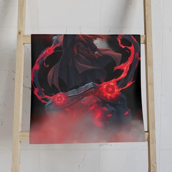 Red Dragon Wizard Hand Towel - Image 3