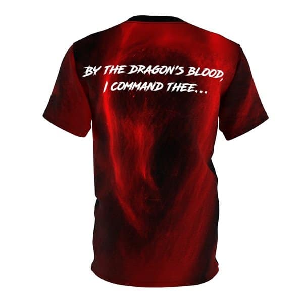 Red Dragon Wizard T-Shirt - Image 5