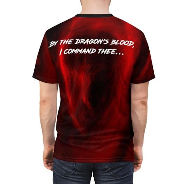 Red Dragon Wizard T-Shirt - Image 6