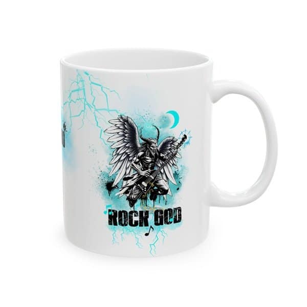 Rock God Coffee Mug Right