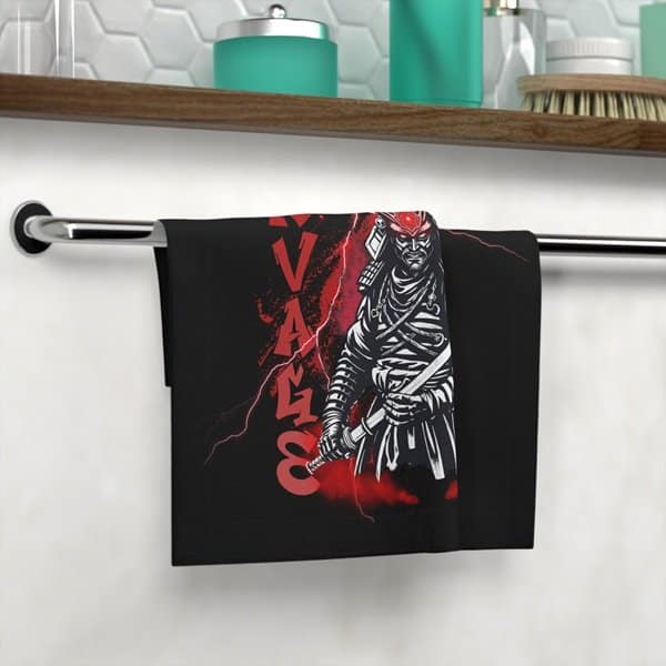 Savage Samurai Face Towel - Image 4
