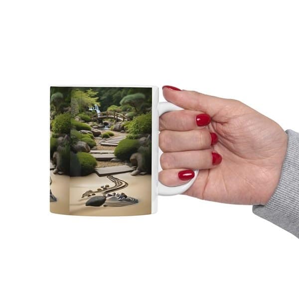 Serene Garden Coffee Mug - Image 5