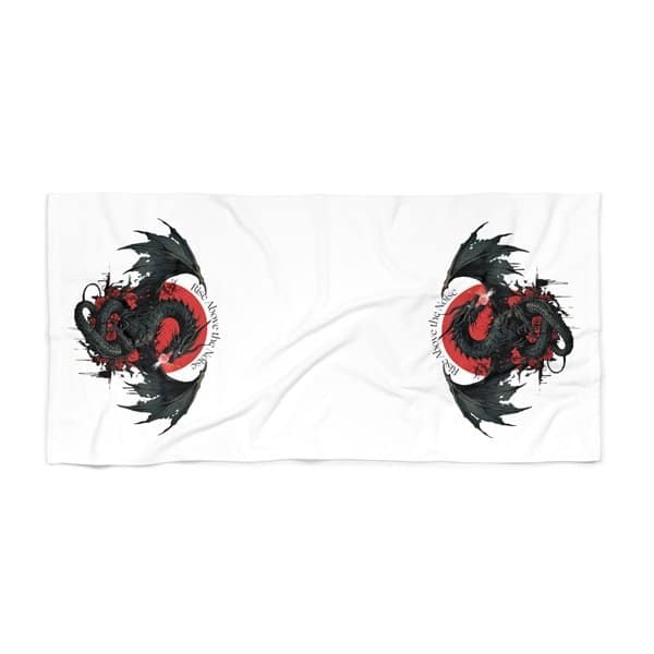Shadow Dragon Beach Towel - Image 2