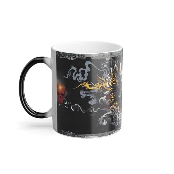 Tribal Dragon Color Morphing Mug - Image 4