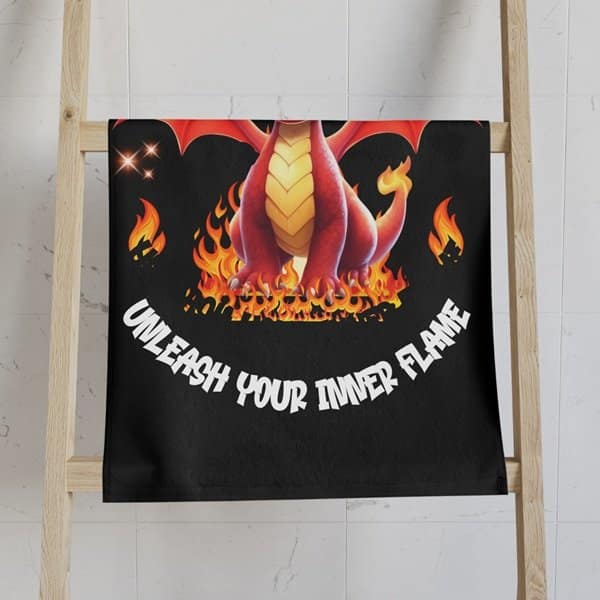 Whimsical Dragon Hand Towel
