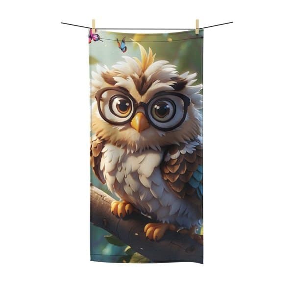 Wise Owl Bath Towel