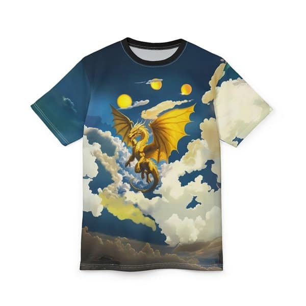 Yellow Dragon T-shirt - Image 2