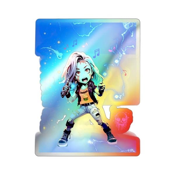 Zombees Rena Harper Holographic Sticker