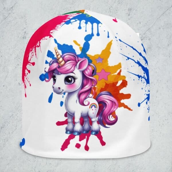 Rainbow Unicorn Beanie