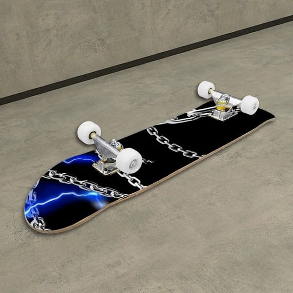 Chained Skateboard