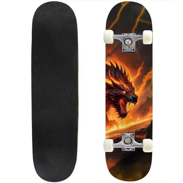 Fiery Dragon III Skateboard