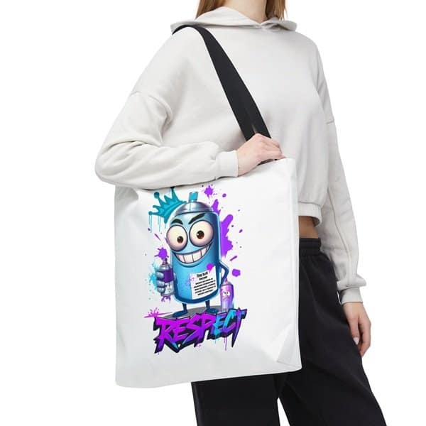 Graffiti Respect Tote Bag