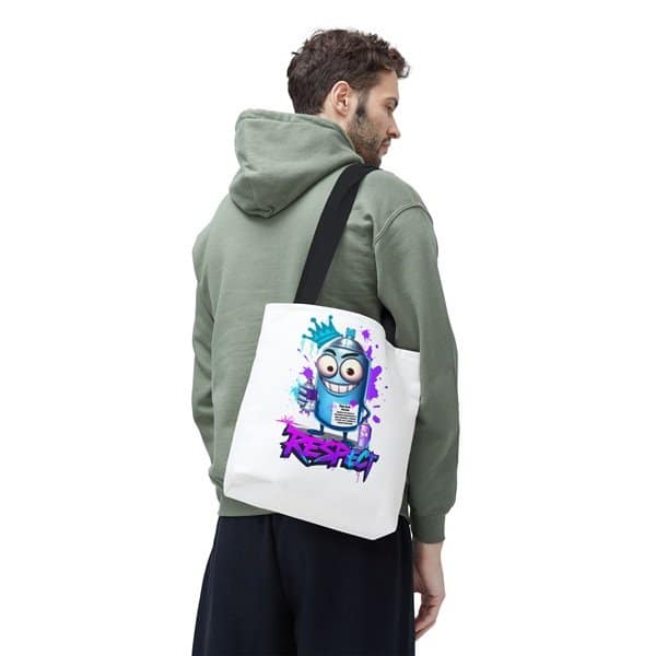 Graffiti Respect Tote Bag