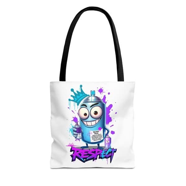 Graffiti Respect Tote Bag