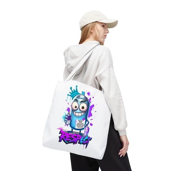 Graffiti Respect Tote Bag
