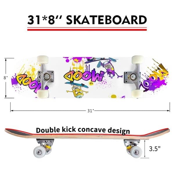 Skater Mood Skateboard