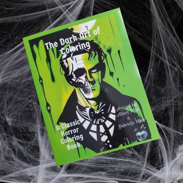 A Classic Horror Coloring Book