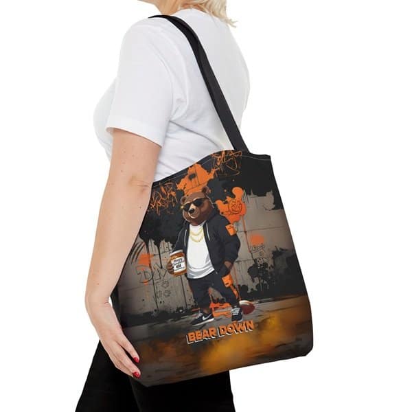 Bear Down Tote Bag