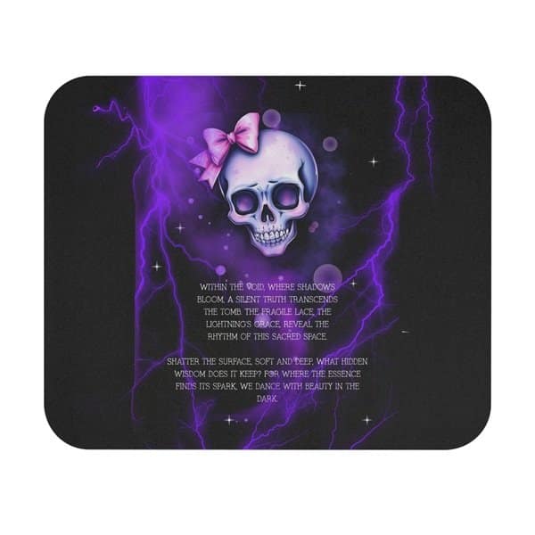 A Silent Truth Mouse Pad Front, 9_ × 8_
