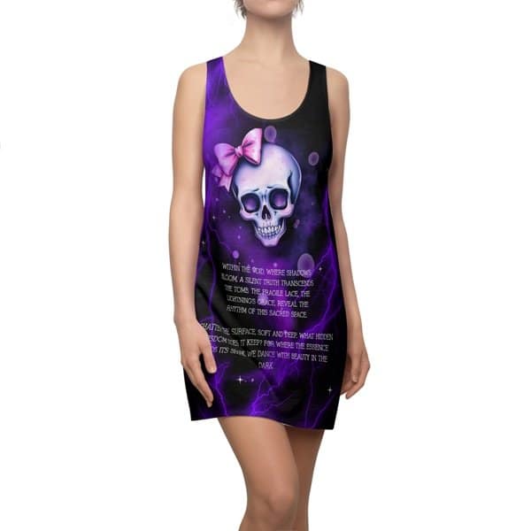 A Silent Truth Racerback Dress Front Person