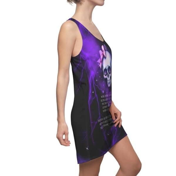 A Silent Truth Racerback Dress Side Person