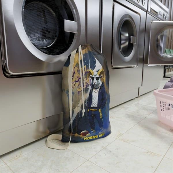 Horns Up Laundry Bag Context 2, 18_ × 29_