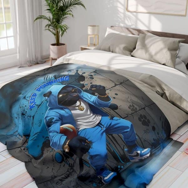 Keep Pounding Blanket Context 3, 60_ × 80_