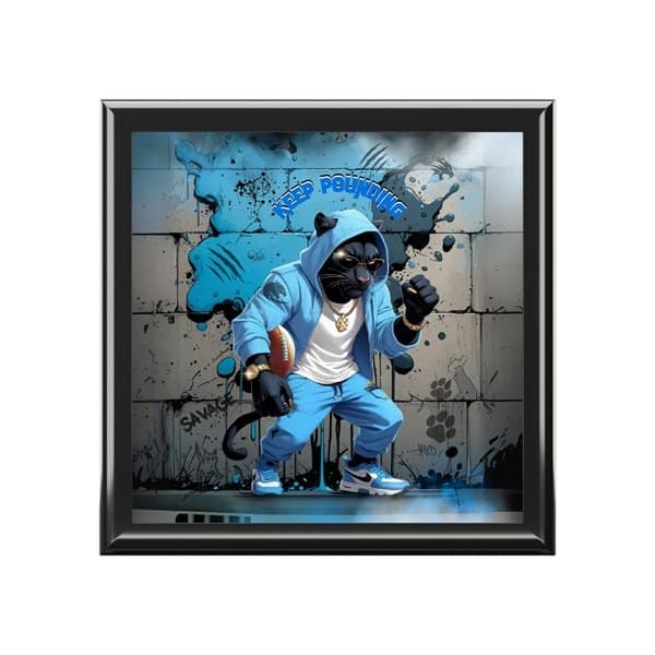 Keep Pounding Harvest Crate Front, Ebony Black, One size