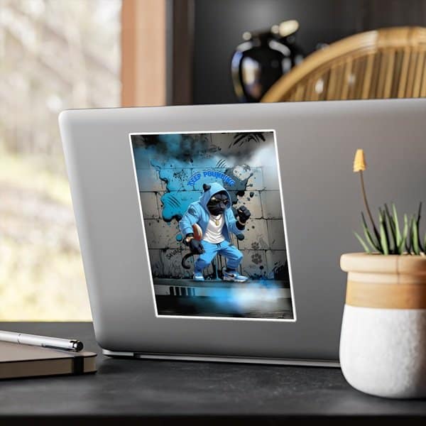 Keep Pounding Sticker Context 3, 6_ x 8_