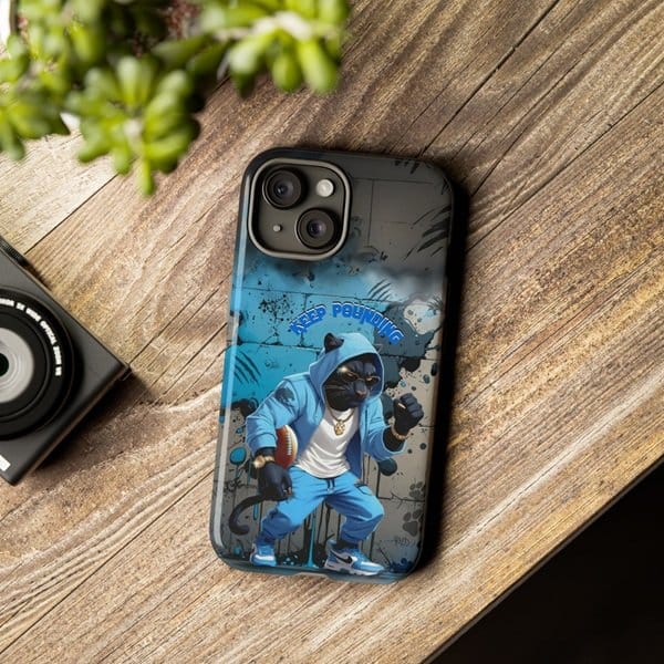 Keep Pounding iPhone 15, Glossy
