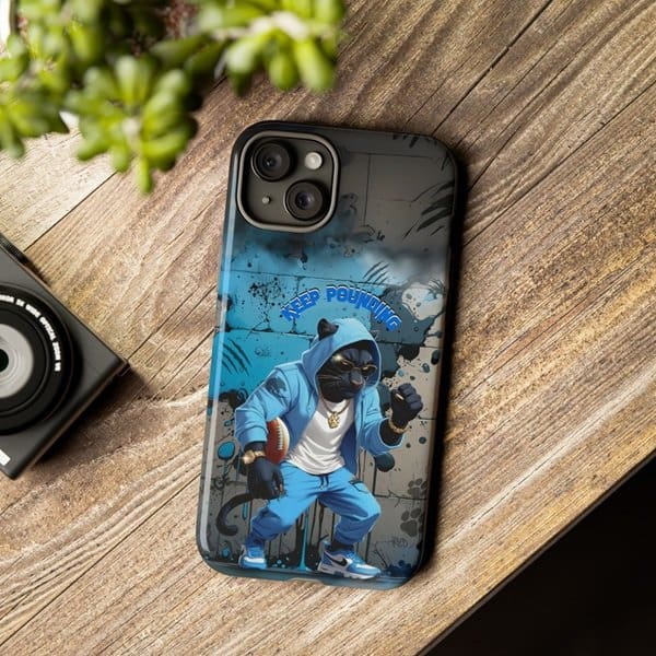 Keep Pounding iPhone 15 Plus, Glossy