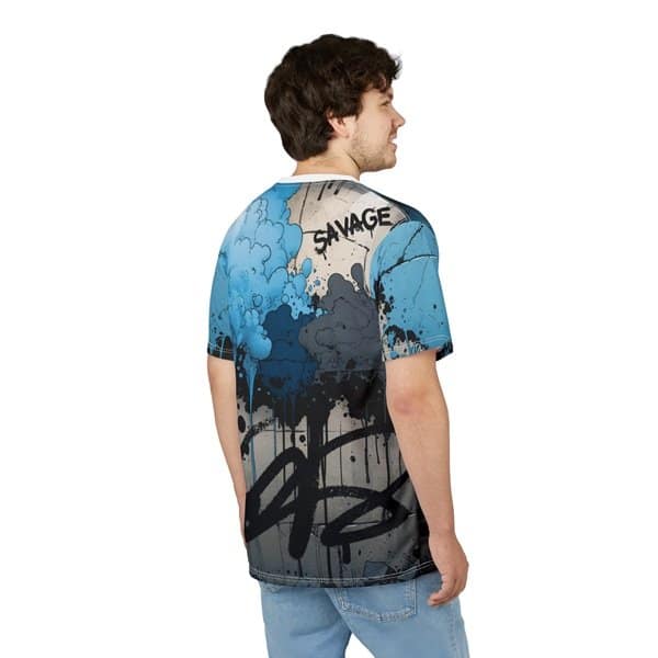 Keep the Pounding Tee Person 1 Back, White stitching