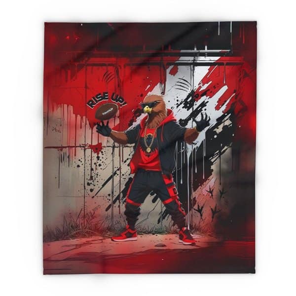 Rise Up Blanket Front, 50_ × 60_