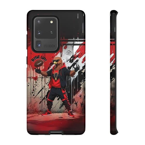 Rise Up Case Front and Side, Samsung Galaxy S20 Ultra, Glossy